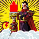 Colonel Red T-Juice x Saiyen Vapors 50ml 0mg