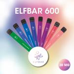 Pod Jetable ElfBar 600 2ml 10mg ou 20mg